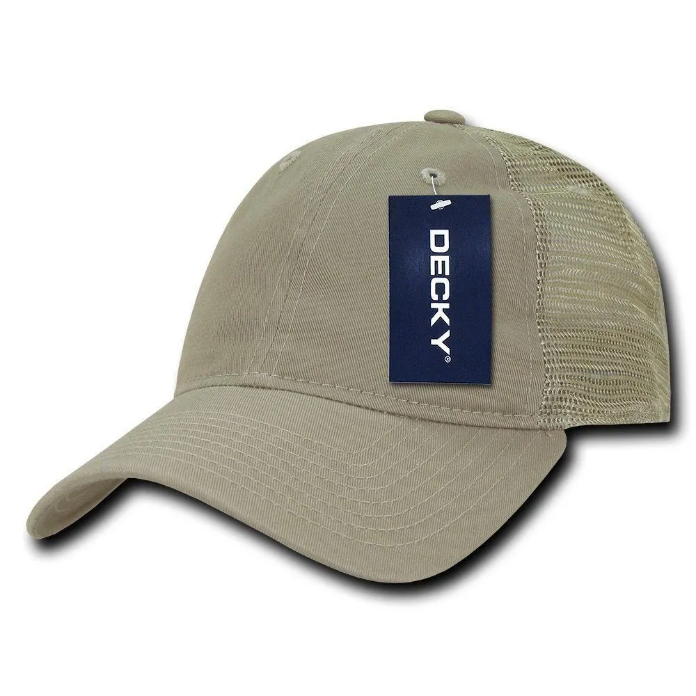 1 Dozen Decky Cotton Relaxed Trucker Baseball Caps Hats Wholesale Bulk