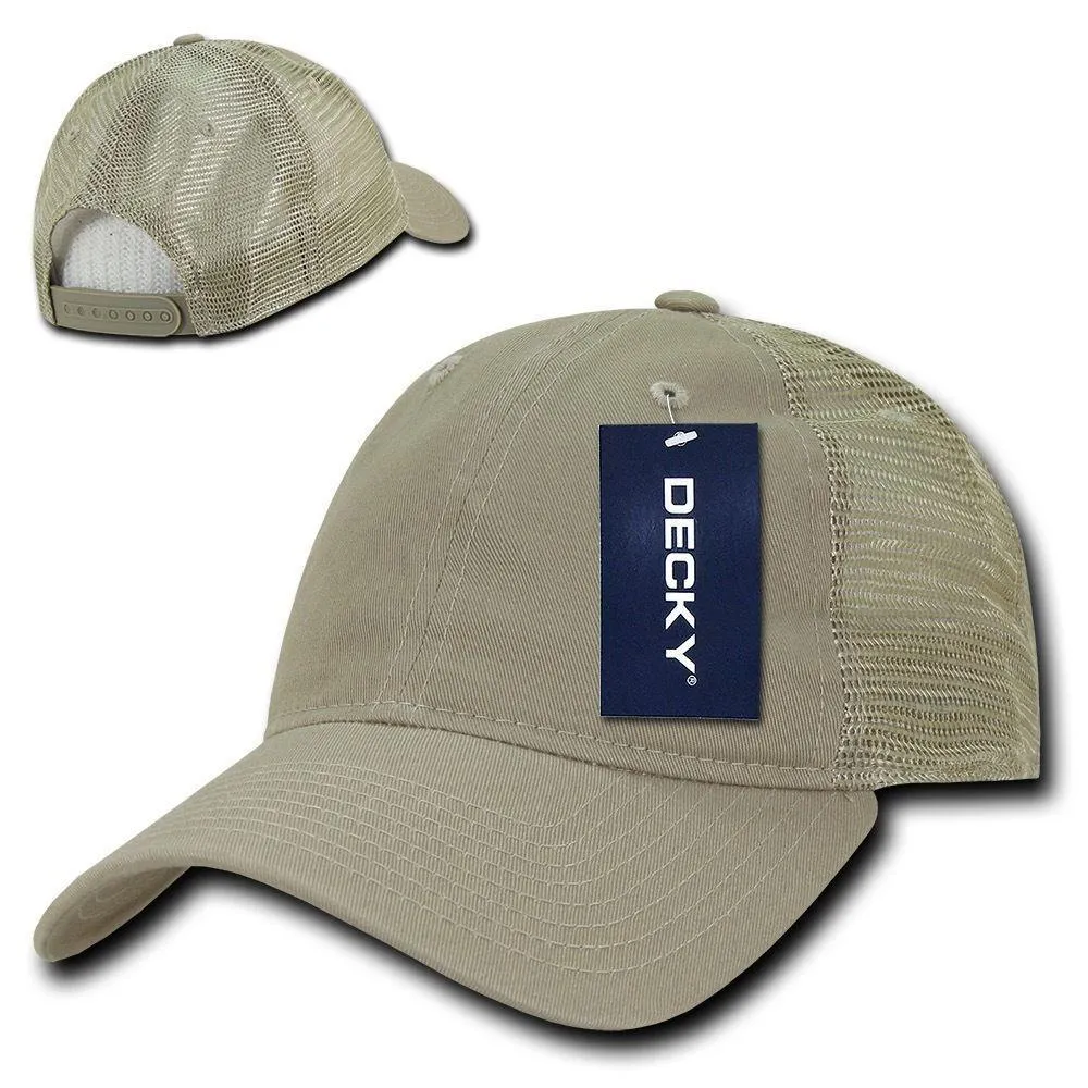 1 Dozen Decky Cotton Relaxed Trucker Baseball Caps Hats Wholesale Bulk