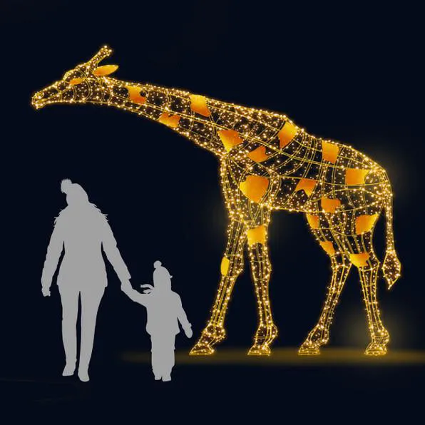 3D MODERN GIRAFFES