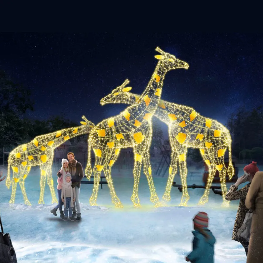 3D MODERN GIRAFFES