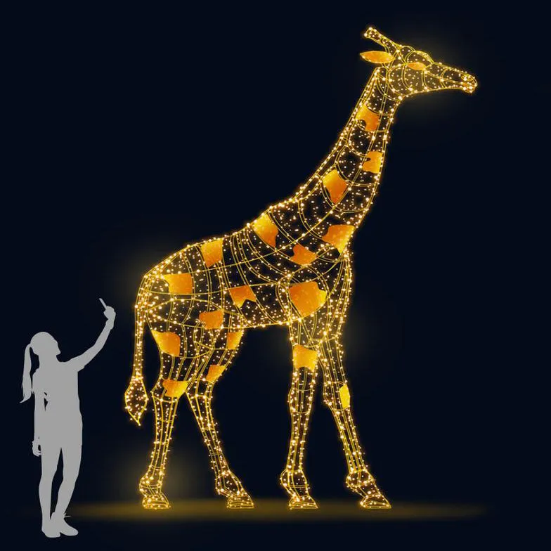 3D MODERN GIRAFFES