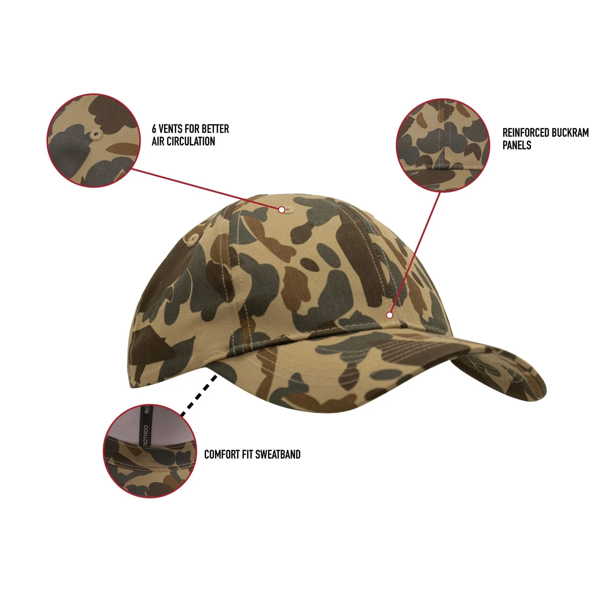 ACU Digital Camouflage - Military Low Profile Adjustable Baseball Cap