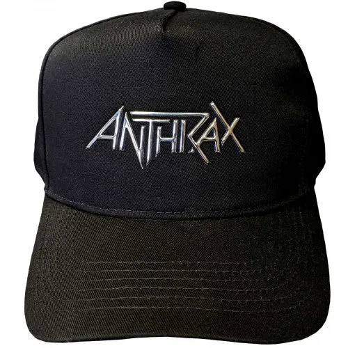 Anthrax Unisex Adult Logo Baseball Cap