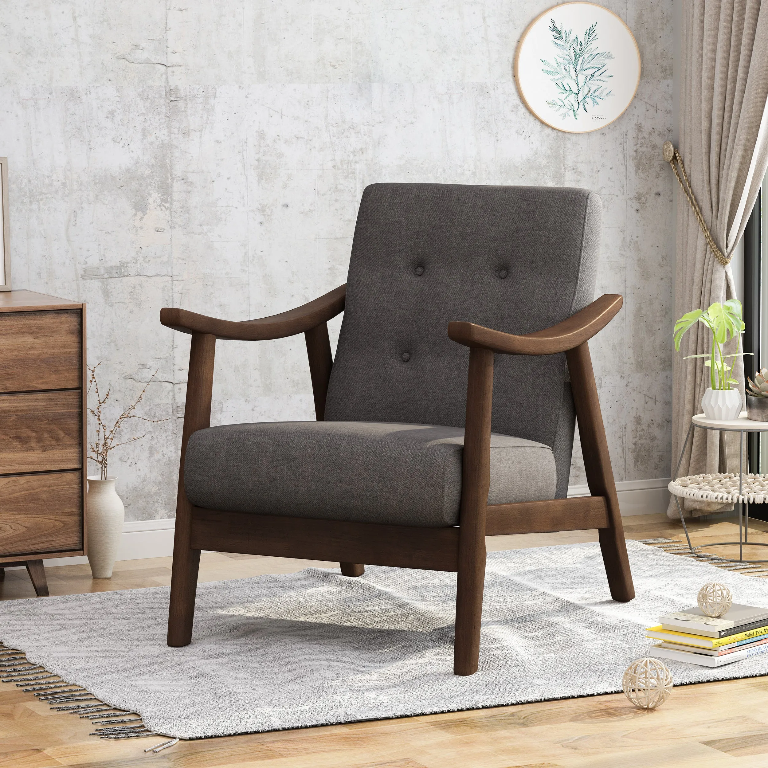 Aspire Mid-Century Modern Accent Chair