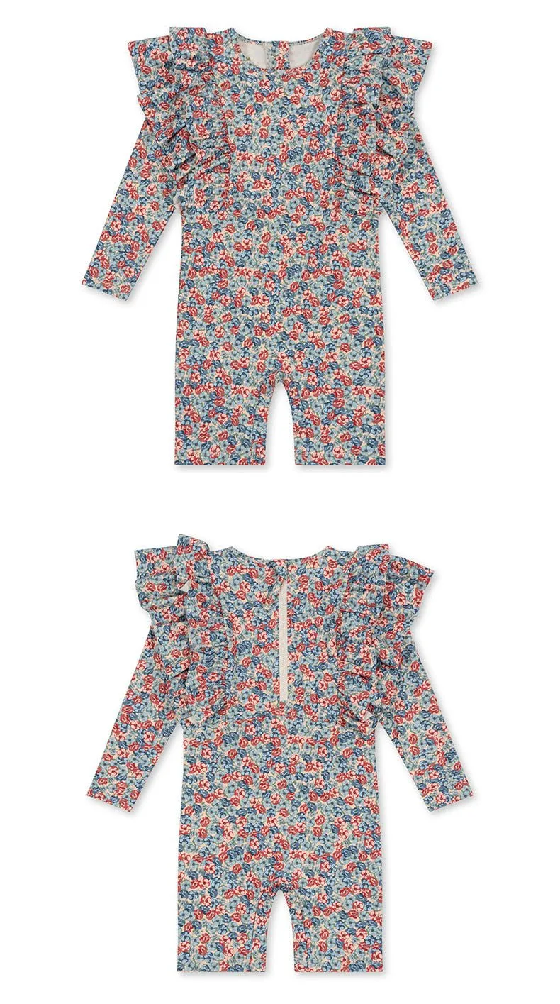 Baby/Toddler Girl's Summer Long Sleeve Swimsuit (2 Design)