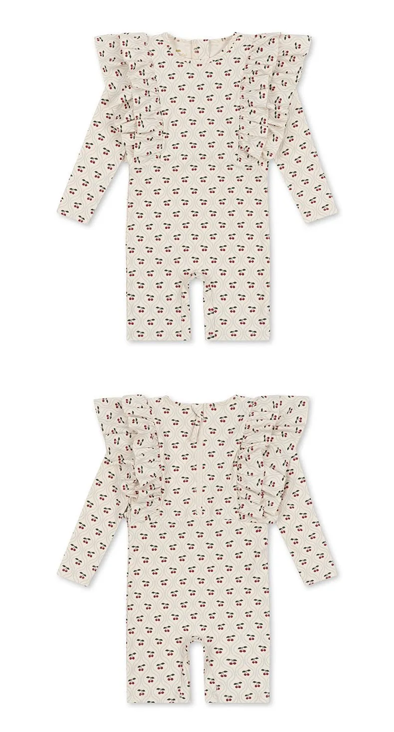 Baby/Toddler Girl's Summer Long Sleeve Swimsuit (2 Design)