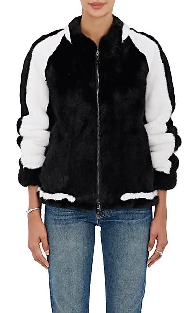 Baseball Mink Fur Jacket