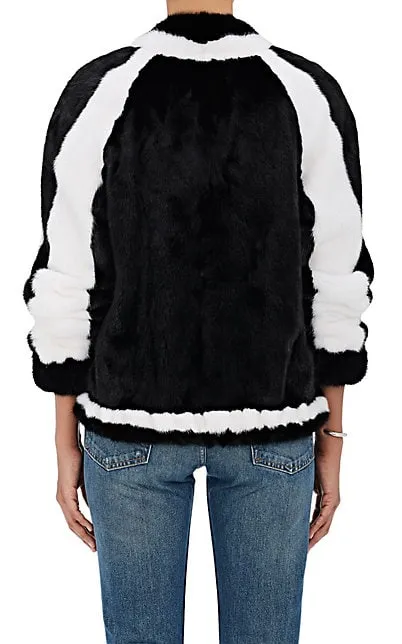 Baseball Mink Fur Jacket