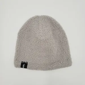 Beanie Hat (Grey Lamb)