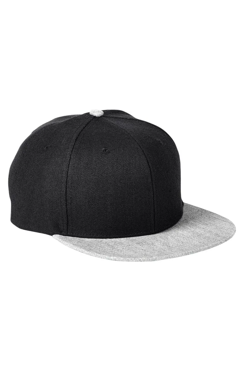 Big Accessories BA539: Flat Bill Sport Cap