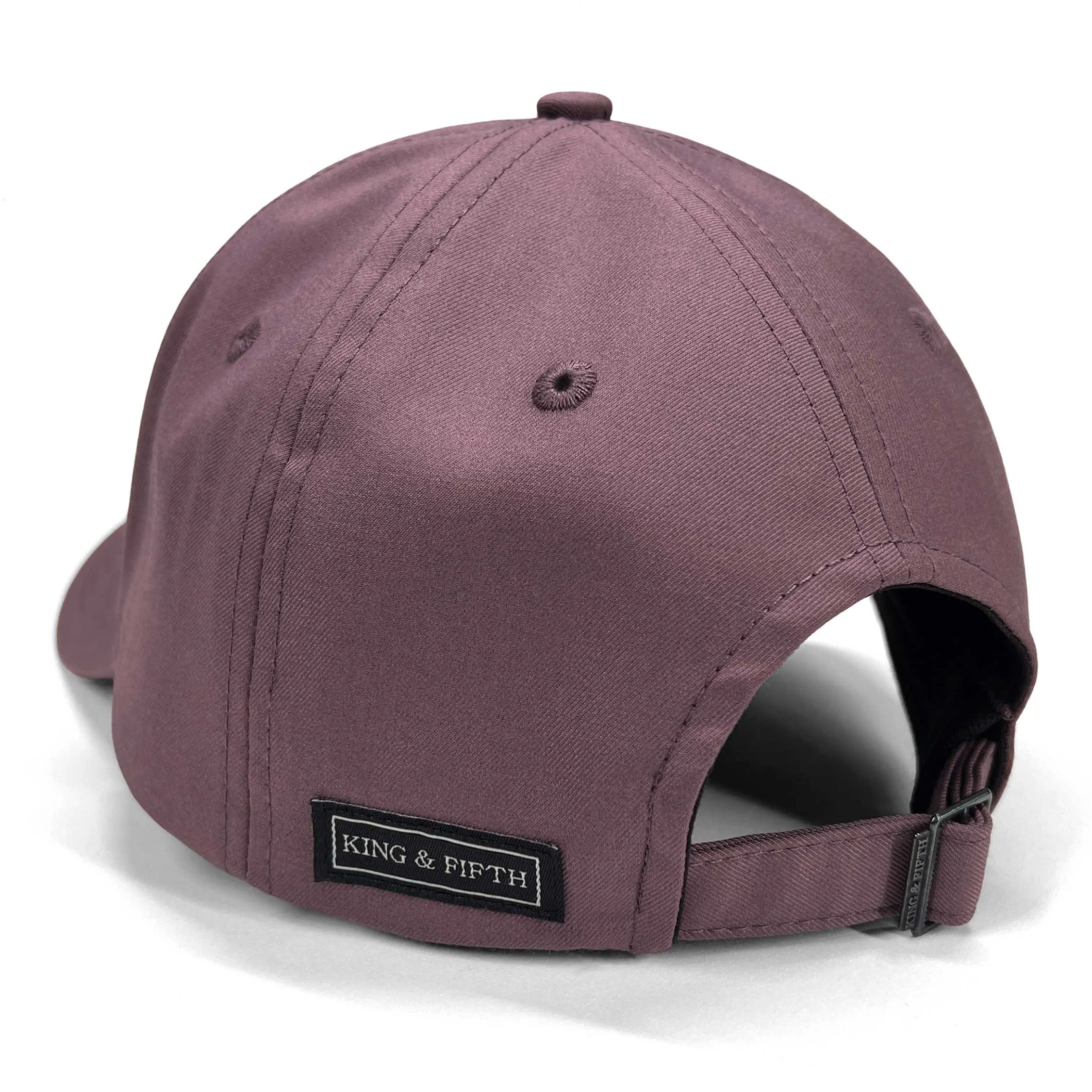 Black & Mauve Fashion Baseball Caps 2-Pack