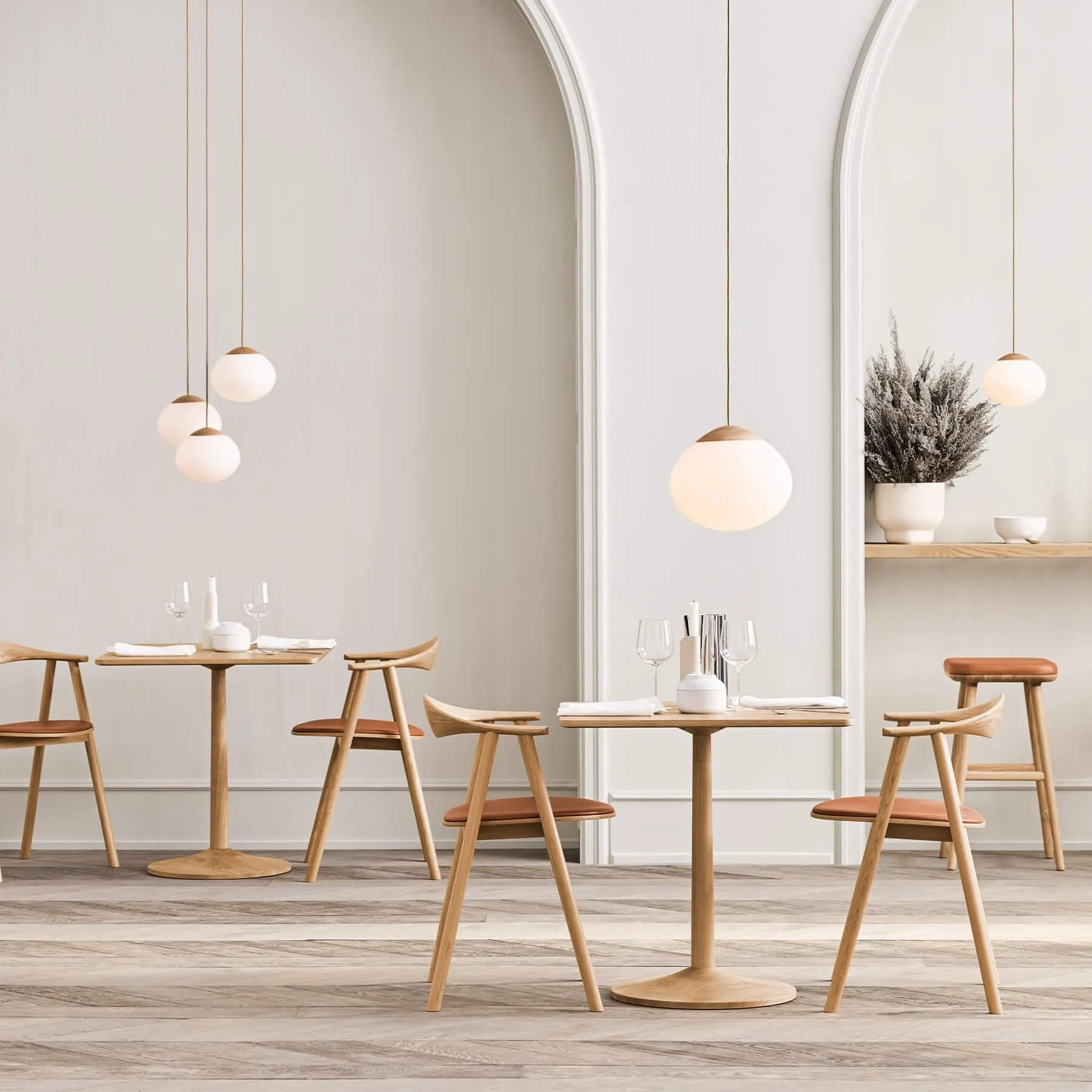 Bolia Turned Dining Table - Square