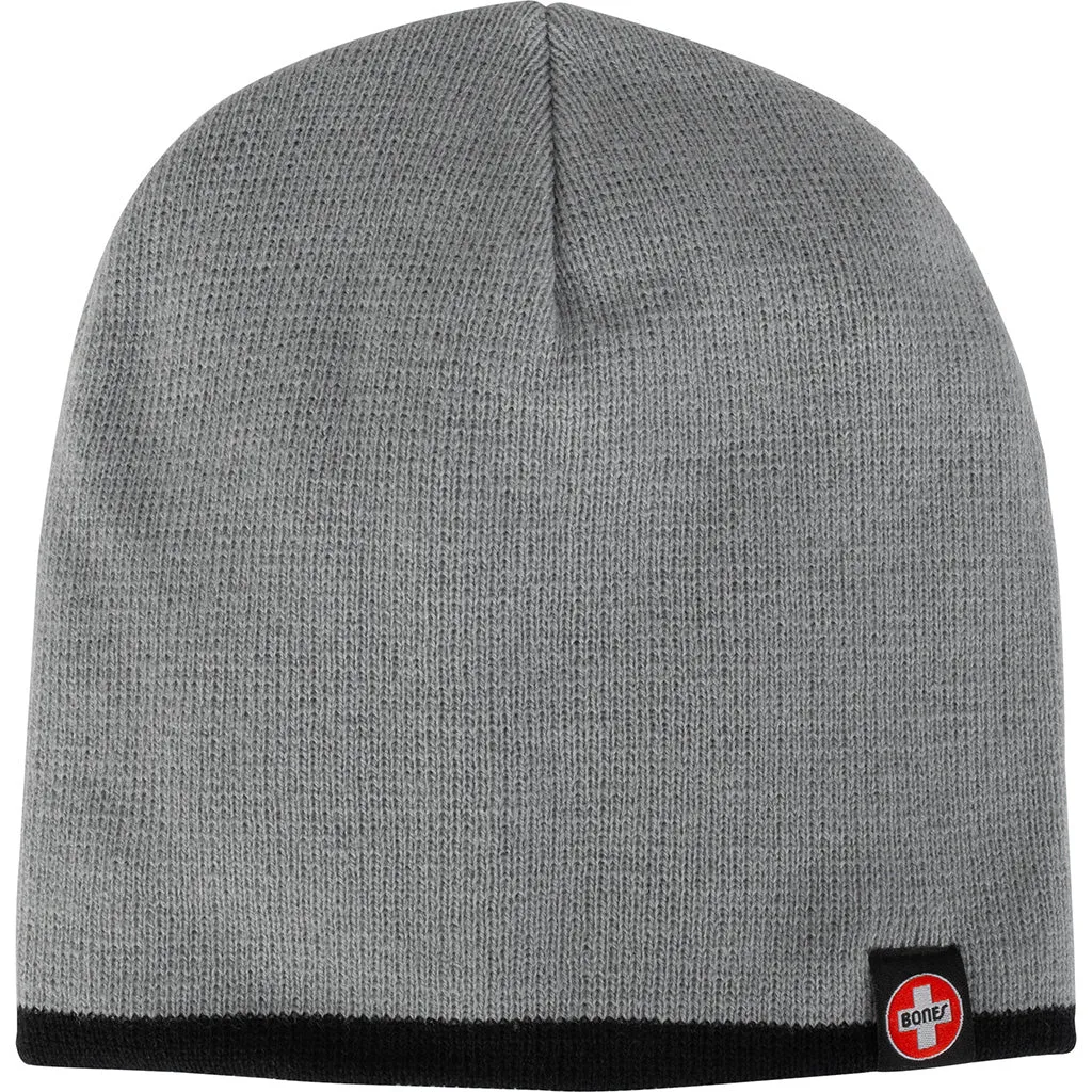 Bones Bearings Skate Beanie - Gray