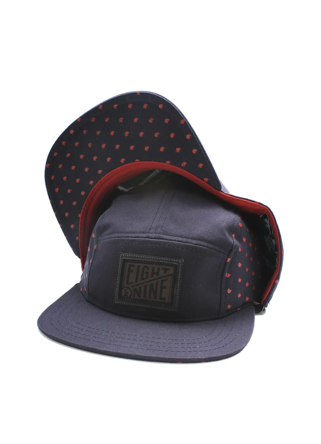 Brain Gang 5-Panel Strapback Navy