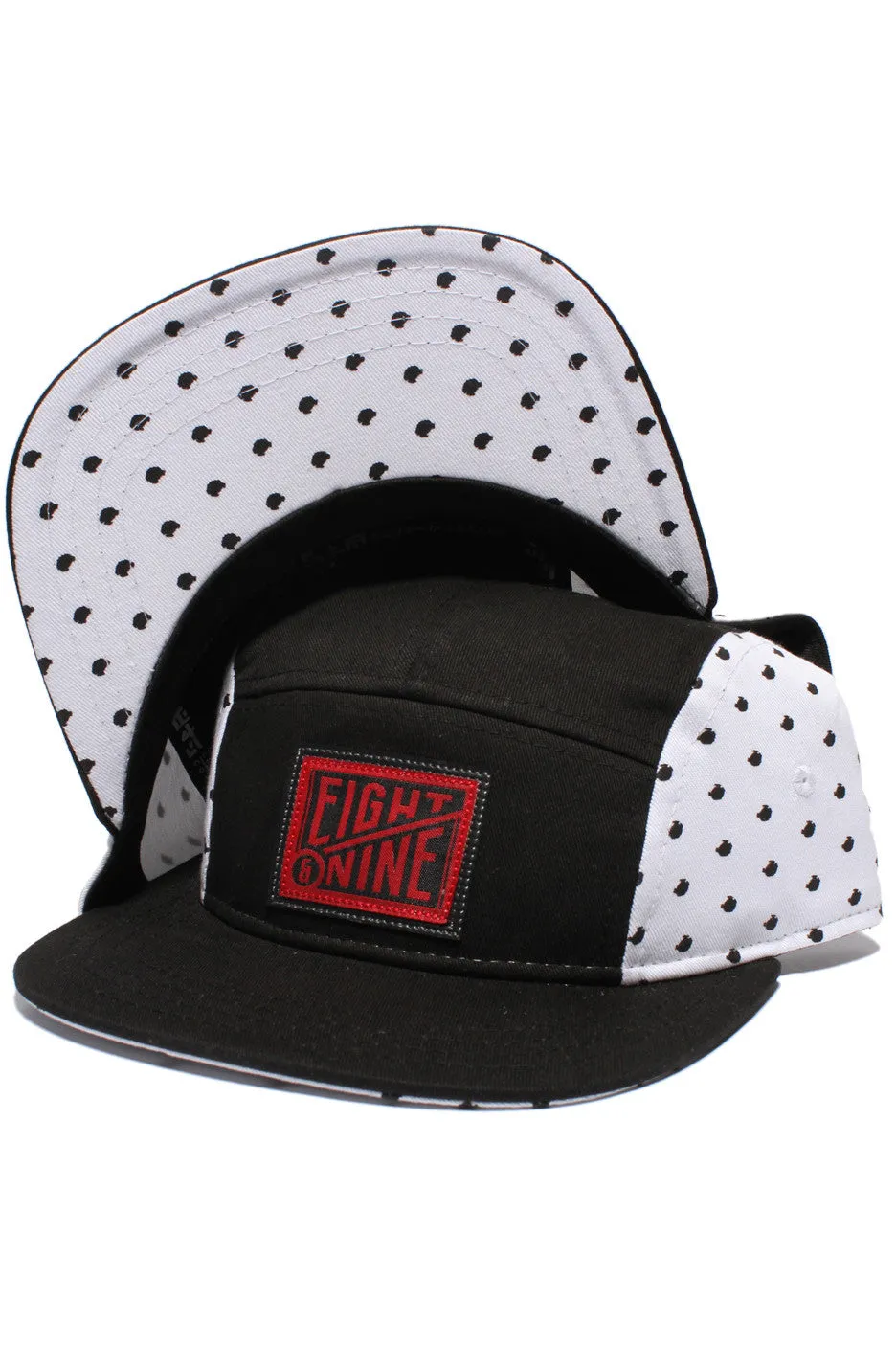 Brain Matter Fire Red 5 Panel Strapback