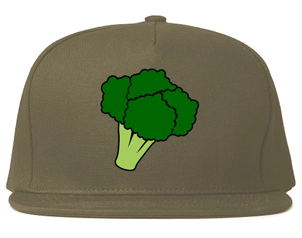 Broccoli Vegan Chest Mens Snapback Hat