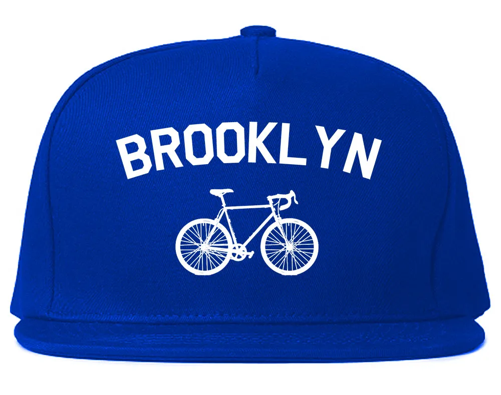 Brooklyn Vintage Bike Cycling Mens Snapback Hat