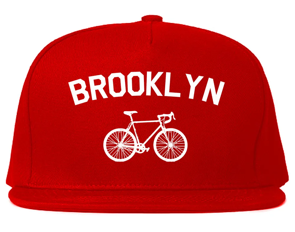 Brooklyn Vintage Bike Cycling Mens Snapback Hat