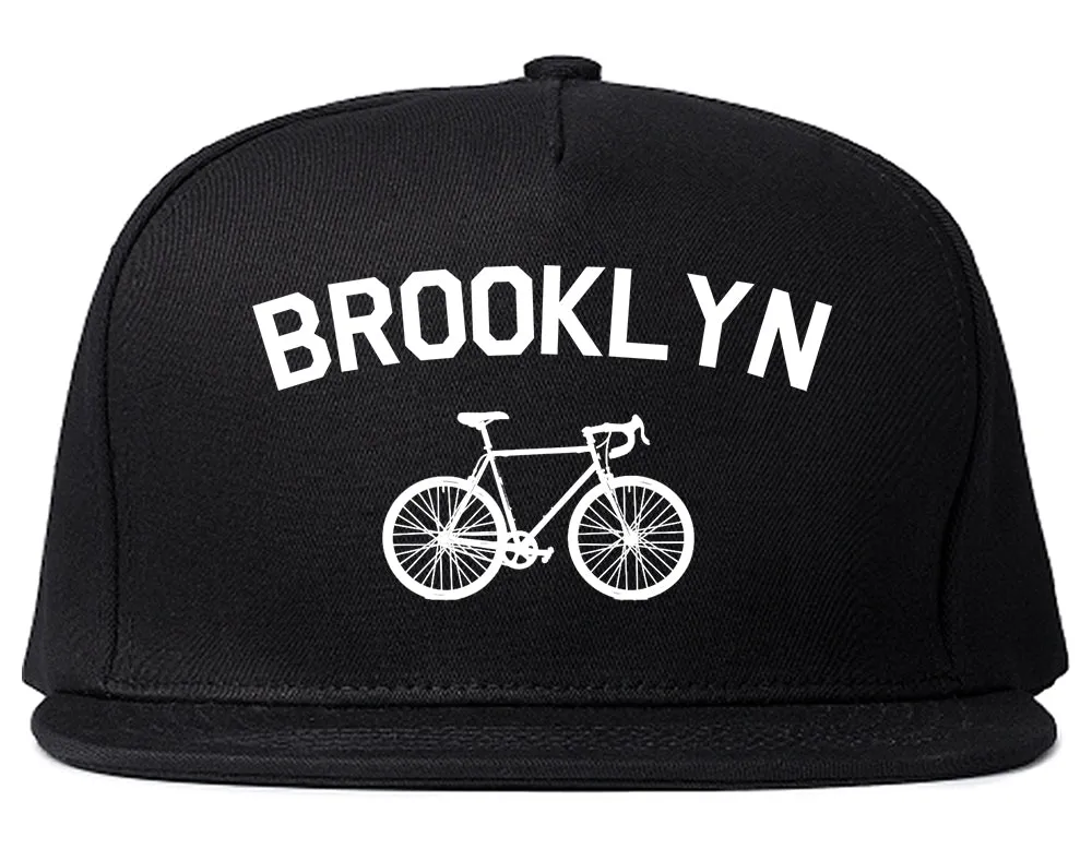 Brooklyn Vintage Bike Cycling Mens Snapback Hat