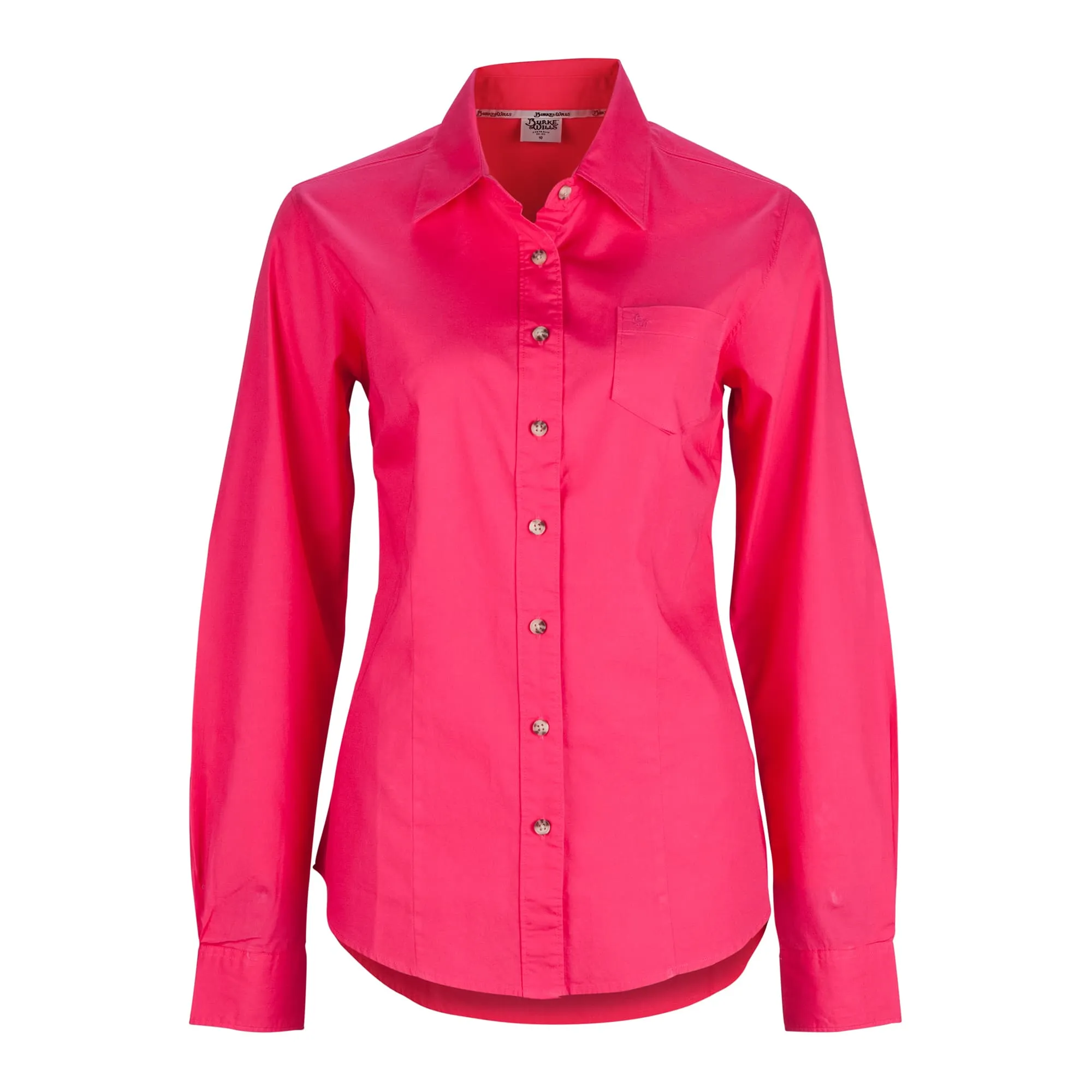 Burke & Wills Women's Collins Shirt | Hot Pink