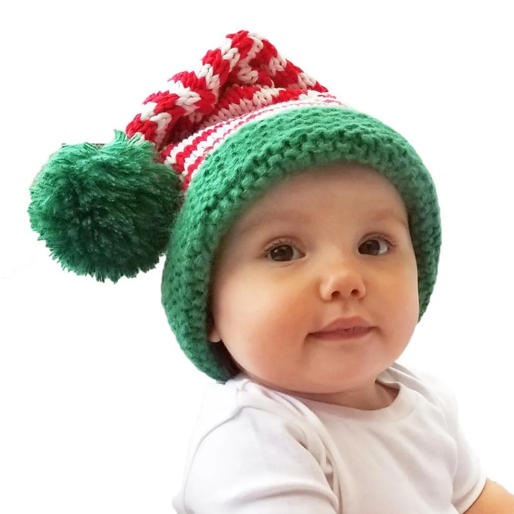 Candy Cane Stocking Hat