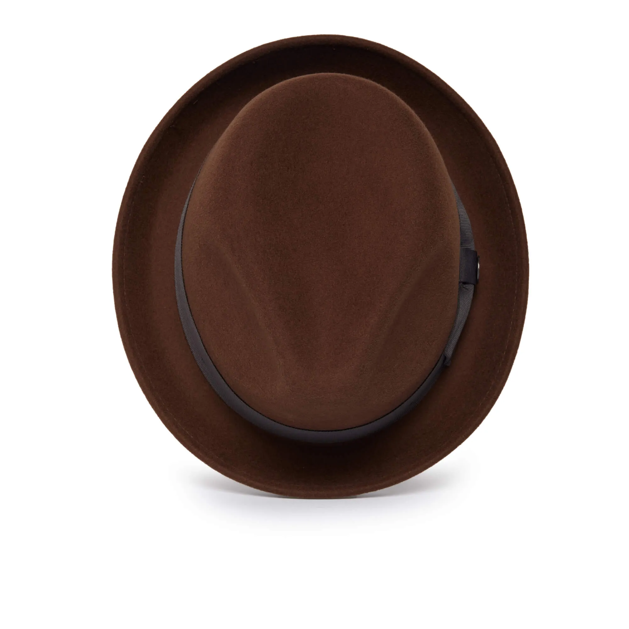 Classic Pork Pie Fedora Hat-Navy