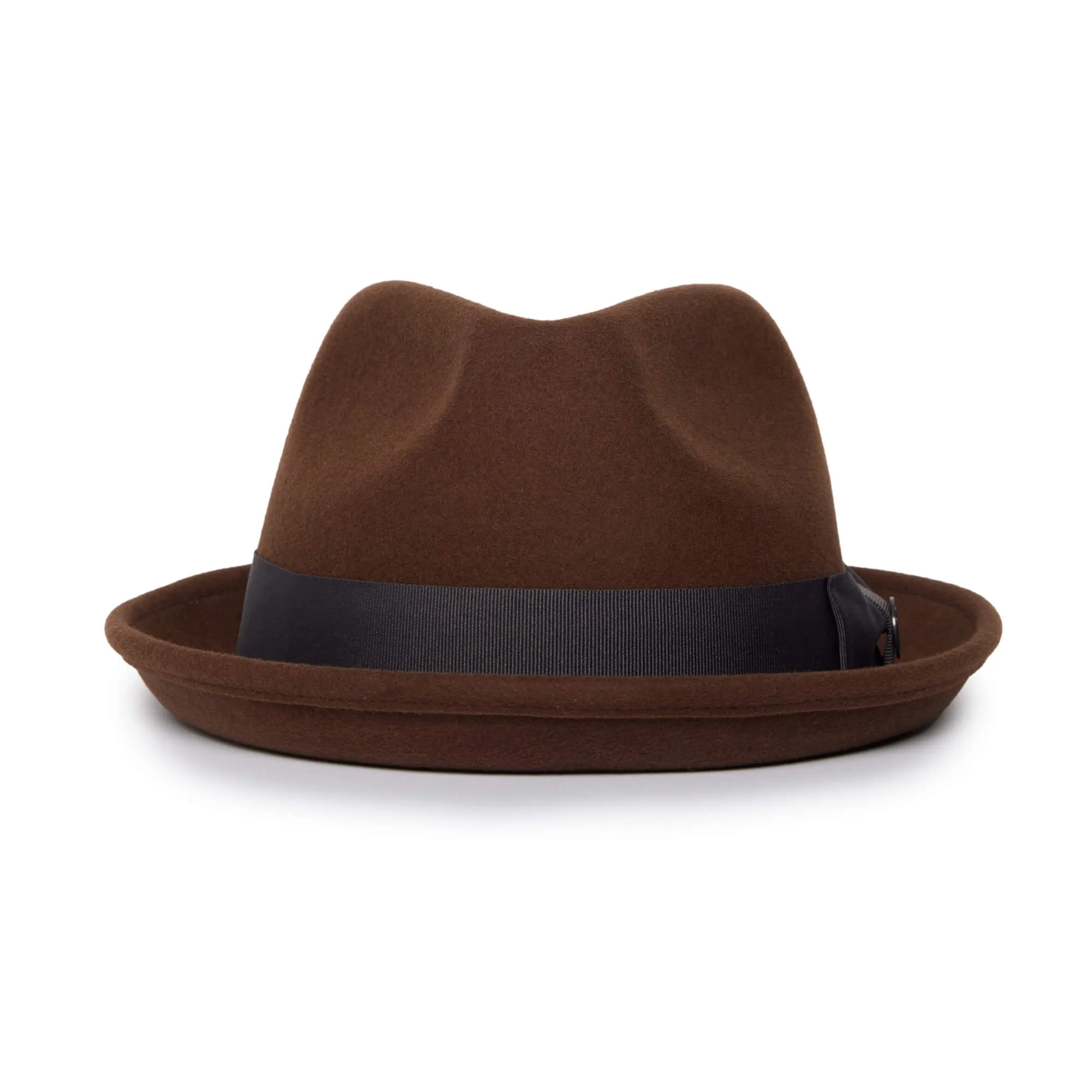 Classic Pork Pie Fedora Hat-Navy