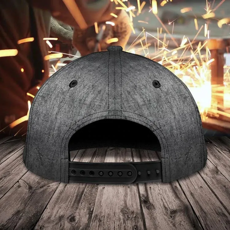 Customized Welder Mask 3D Baseball Cap for Welder Gift, Custom Welder Hat for Father