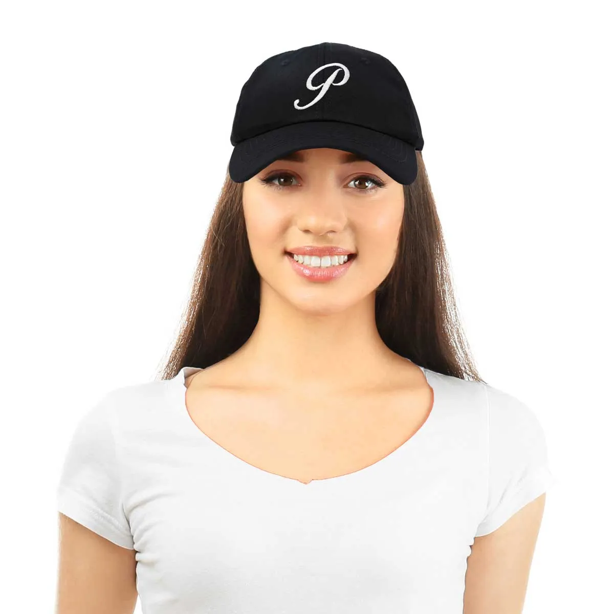 Dalix Initial Letter P Hat