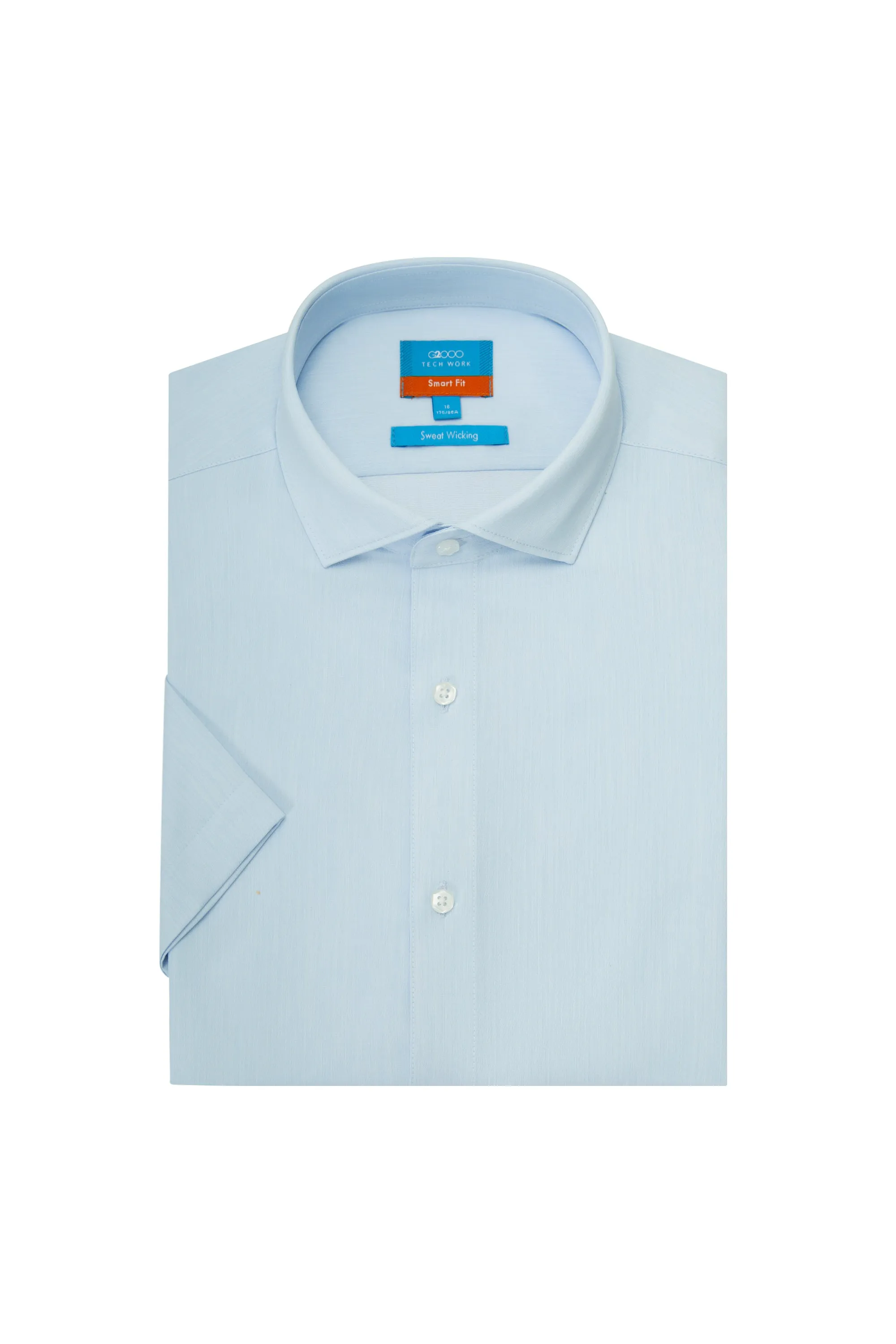 Dry Sweat-Wicking  Polyester Poplin 
Dress Shirt