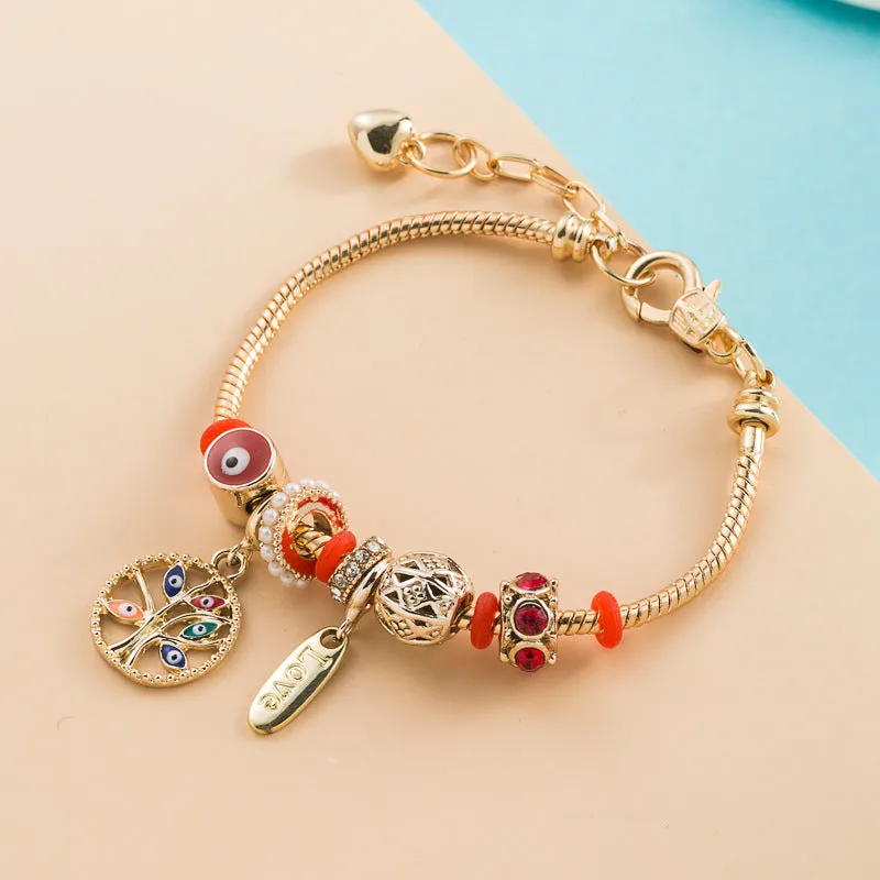 Evil Eye Charm Bracelet