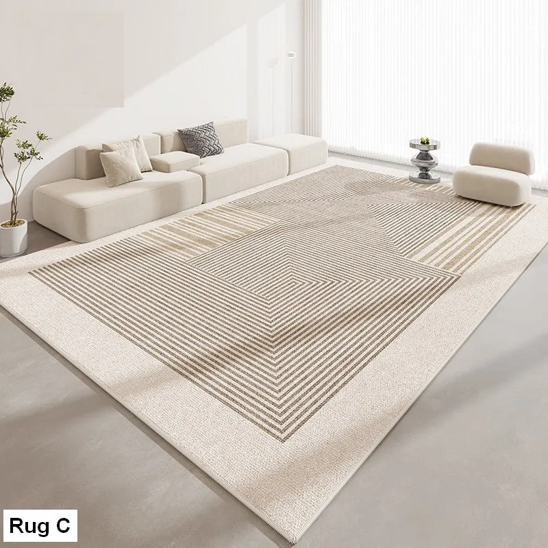 Extra Large Modern Rugs for Bedroom, Abstract Contemporary Modern Rugs for Living Room, Geometric Modern Rug Placement Ideas for Dining Room