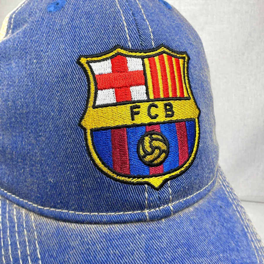 FC Barcelona Washed Vintage Trucker Hat - Royal