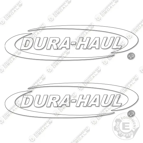 Fits Dura-Tech Decal Kit Trailer 48" Logos