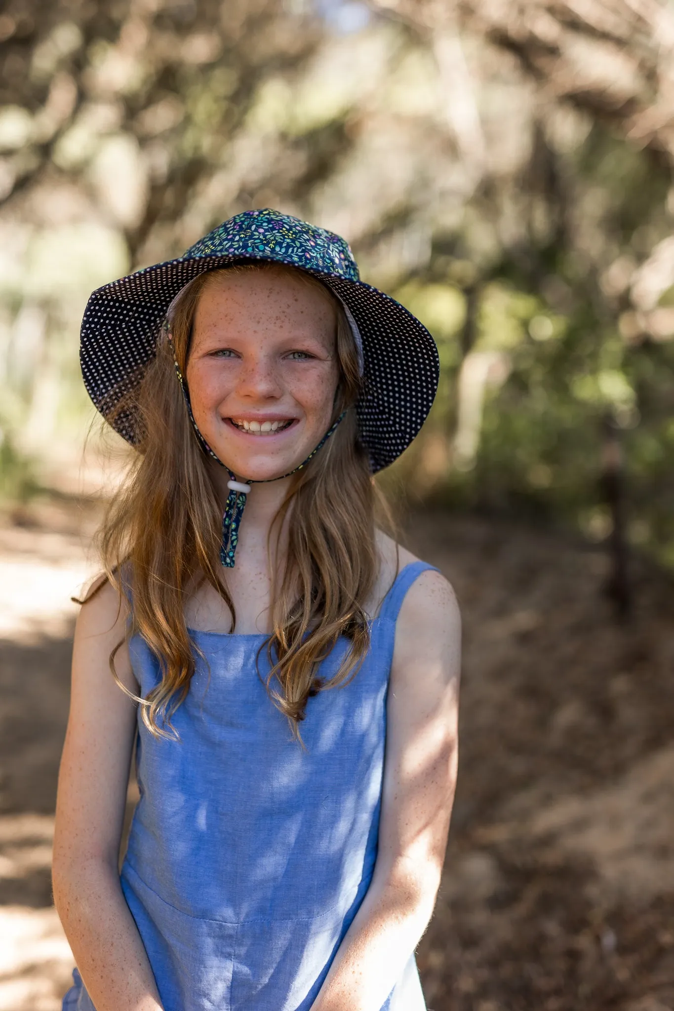 Fleur Wide Brim Sunhat