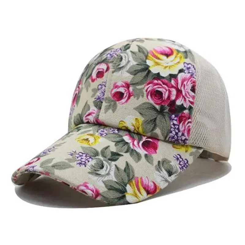 Floral Baseball Hat