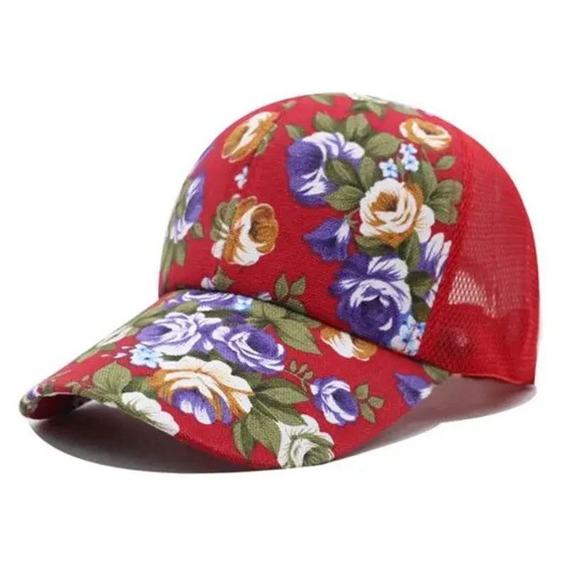 Floral Baseball Hat