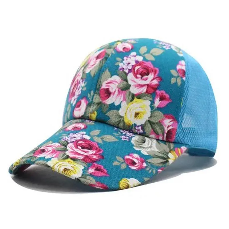 Floral Baseball Hat