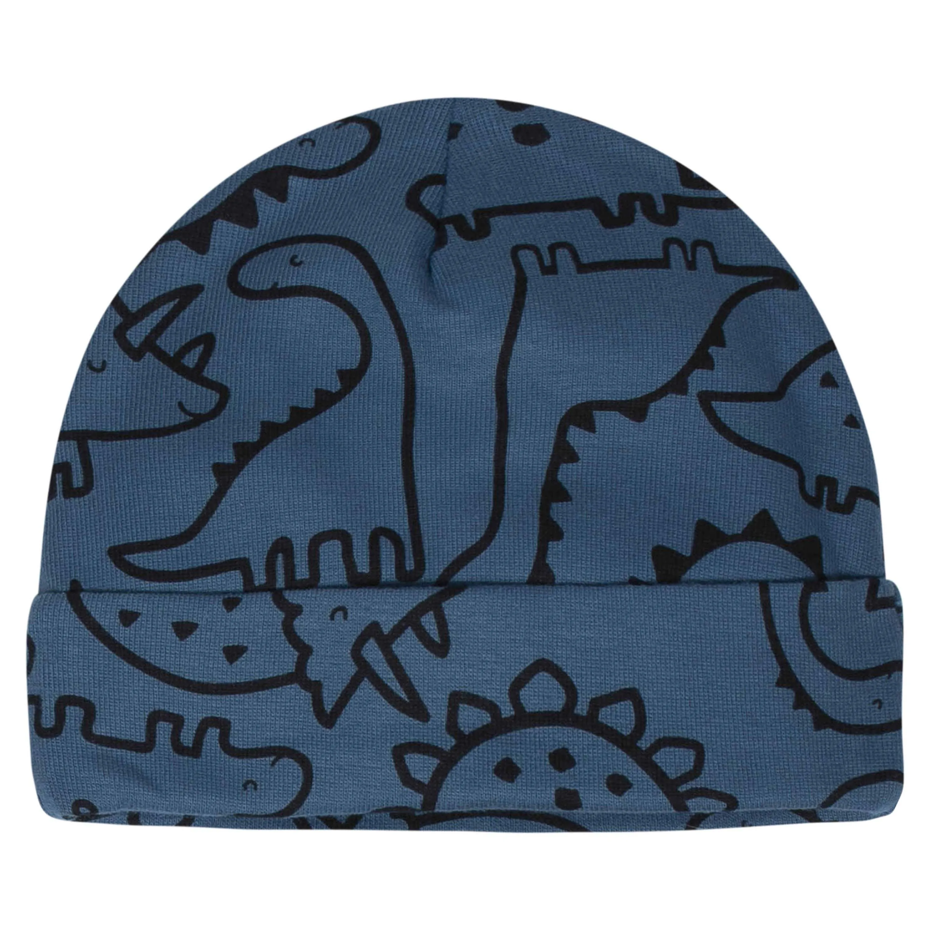 Gerber® 4-Pack Baby Boys Dinosaur Caps