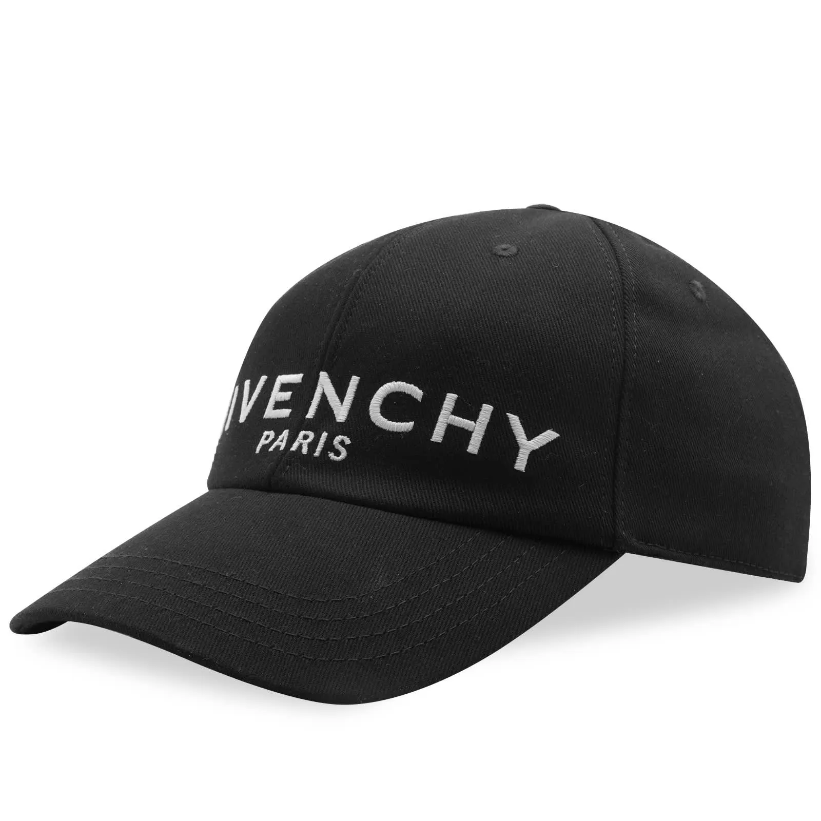 Givenchy College Logo Baseball Cap, Black