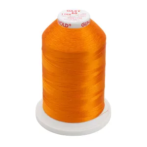 Gunold Rayon Embroidery Thread - Sulky 40 - 5000m - 1168 - True Orange