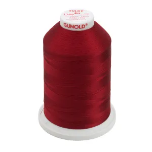 Gunold Rayon Embroidery Thread - Sulky 40 - 5000m - 1169 - Bayberry Red