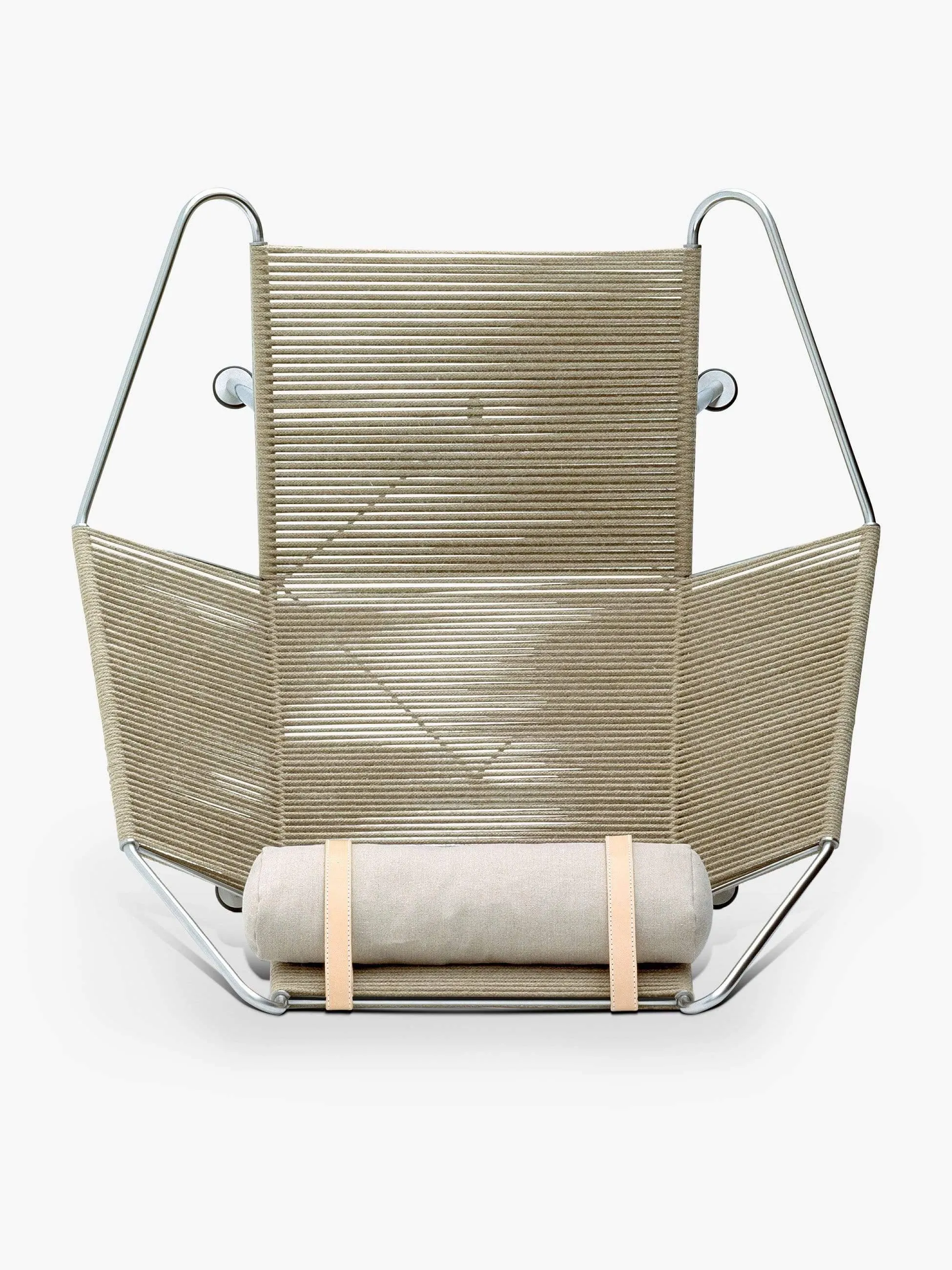 Hans Wegner Natural Flag Halyard Chair by PP Mobler