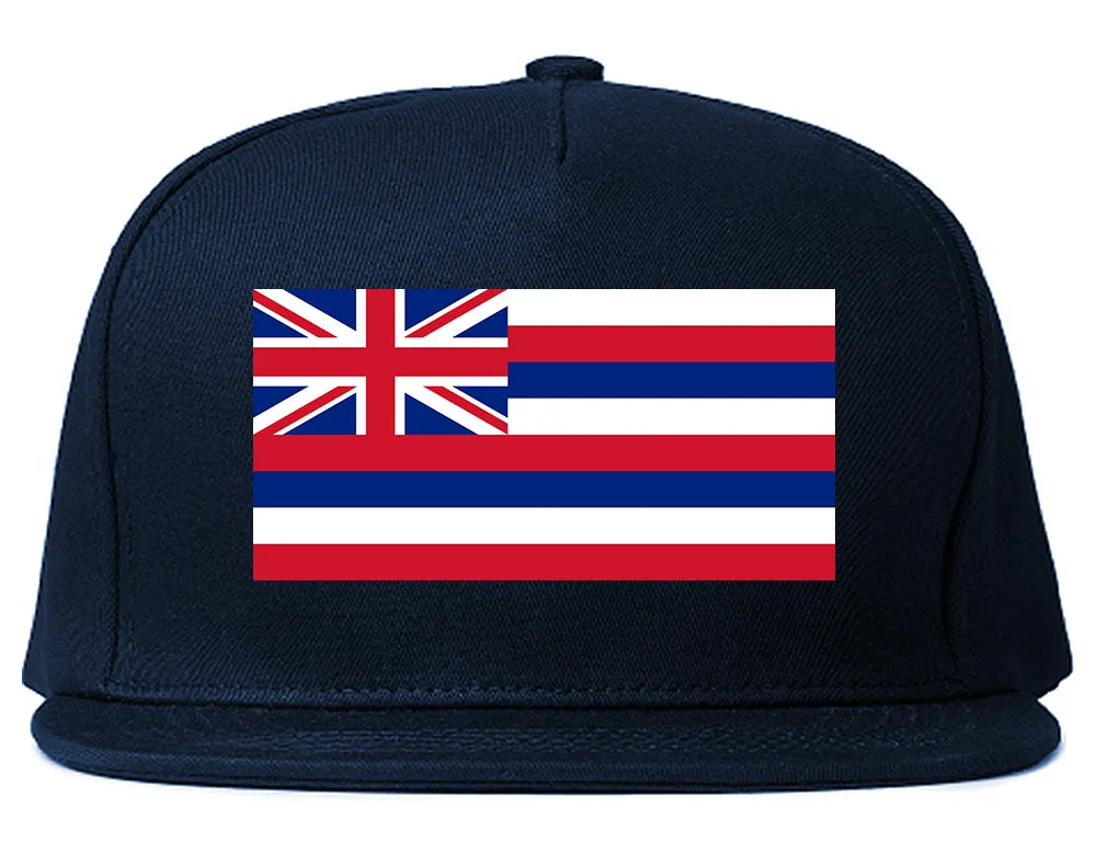 Hawaii State Flag HI Chest Mens Snapback Hat