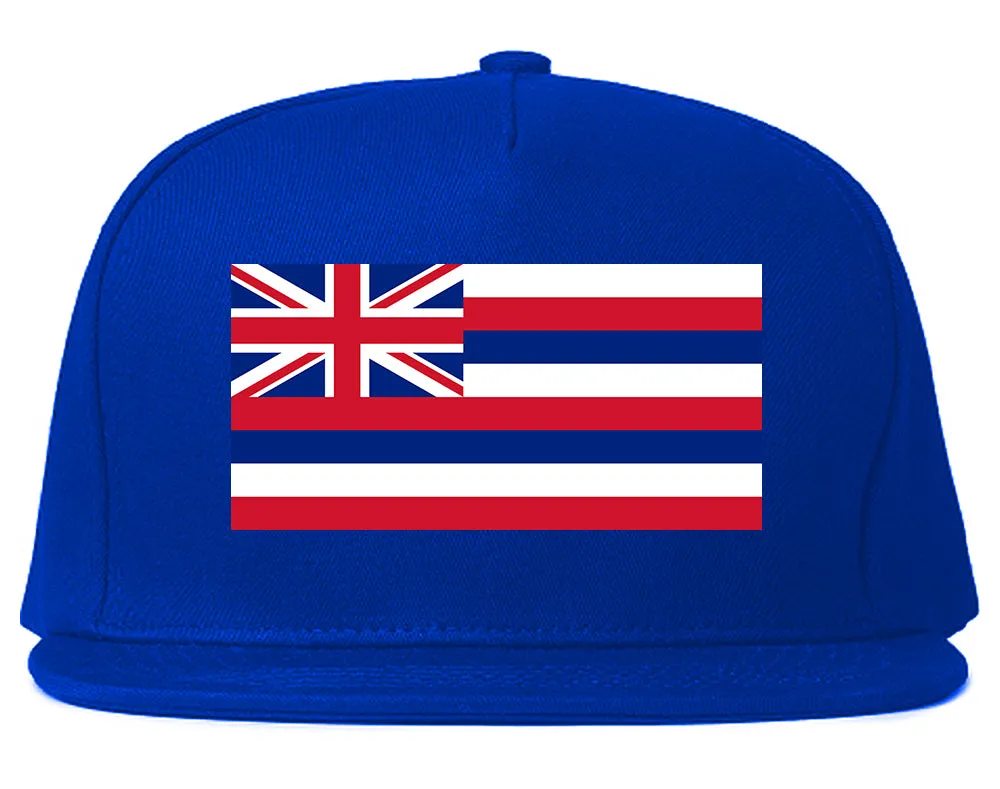 Hawaii State Flag HI Chest Mens Snapback Hat