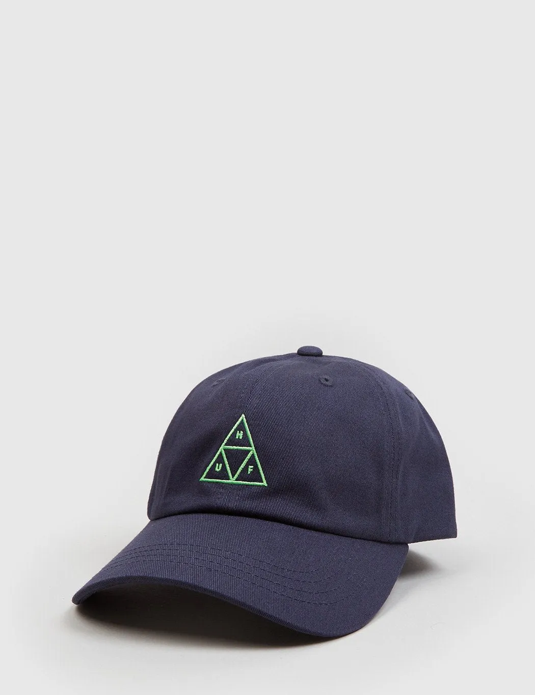 HUF Trip Tri Curved Peak Cap - Navy