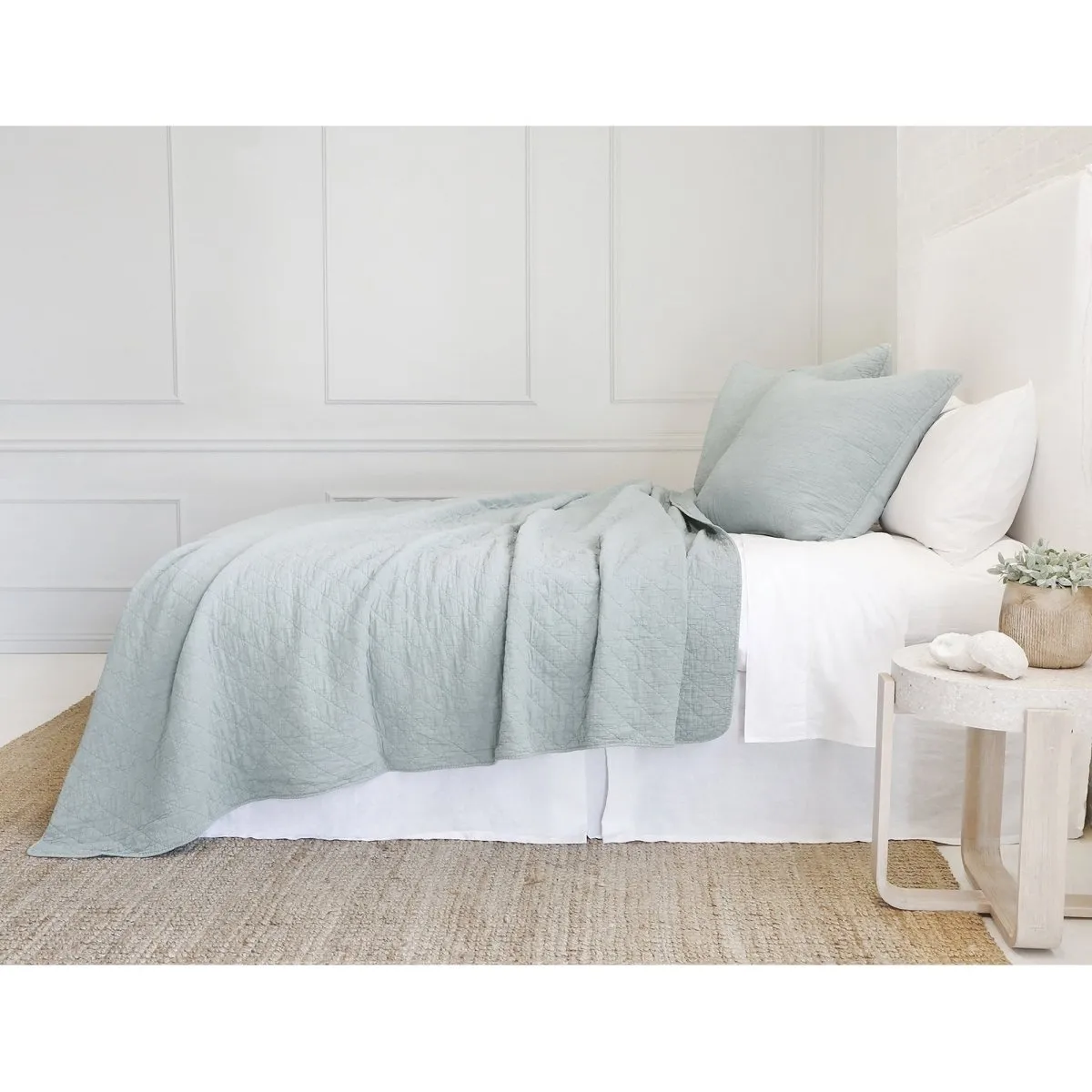 Huntington Sea Glass Coverlets by Pom Pom at Home