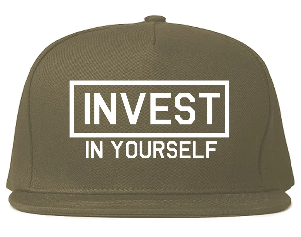 Invest In Yourself Mens Snapback Hat