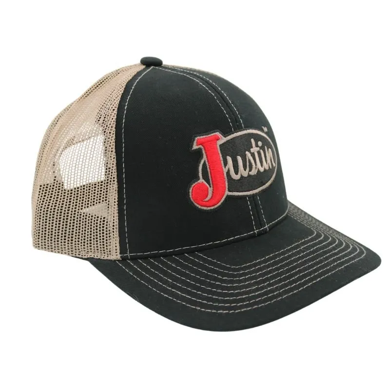 Justin Men’s Black Baseball Cap