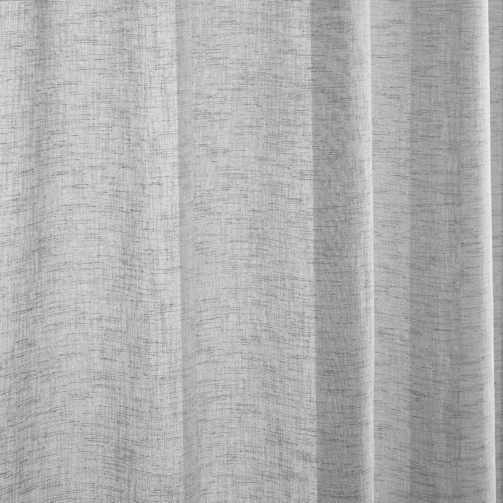 Kayla Voile Panel by Drift Home in Grey